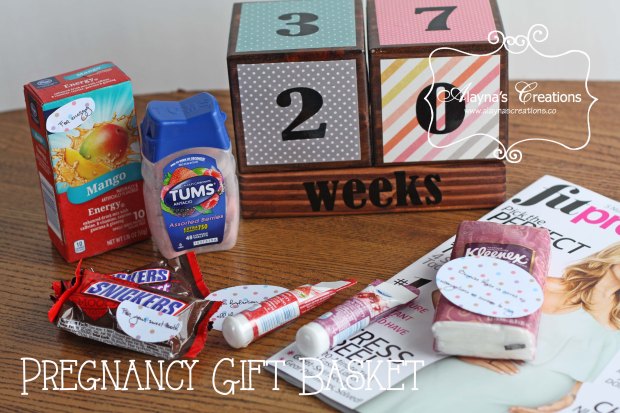 Pregnancy Gift Basket Idea for anyone expecting a new baby